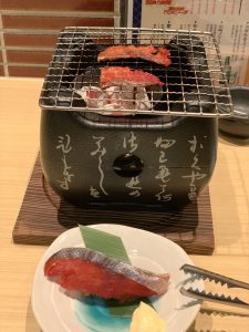 仙台で食べた地魚の炙り